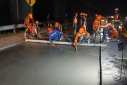Beberapa titik lajur Tol Cipularang ditutup karena pemeliharaan jalan