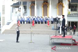 Bupati Saipullah pimpin  hari lahir Pancasila di Mandailing Natal