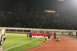 Jelang Indonesia vs China: Timnas gelar latihan perdana di Jakarta