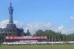 Pejabat, BUMN/BUMD, tokoh desa adat di Bali upacara Hari Pancasila
