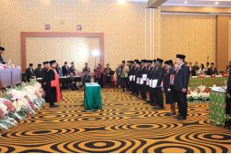 Sembilan anggota DPRP Papua Selatan jalur pengangkatan Otsus resmi dilantik