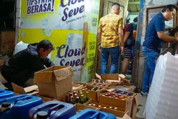 Polrestabes Bandung menyita 2.025 botol minuman keras