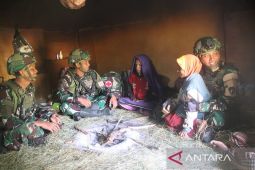 Satgas Yonif 521/DY perkuat komunikasi sosial guna sinergitas