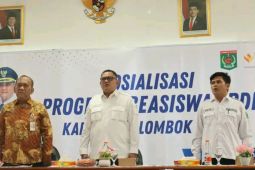 Kemenkeu sosialisasi beasiswa LPDP di Lombok Utara