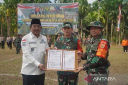 Pangdam II/Sriwijaya resmi tutup TMMD ke-124 Kodim 0419/Tanjab