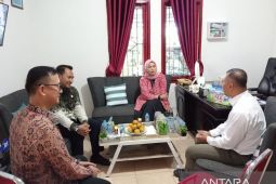 GM PLN Bangka Belitung  kunjungi Kantor Berita Antara Babel