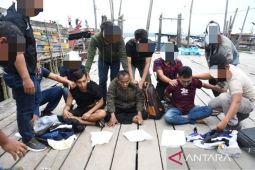 TNI AL TBA gagalkan penyelundupan 4.500 gram Sabu di perairan Asahan