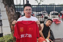 Suporter China harap hasil imbang dalam laga lawan Indonesia