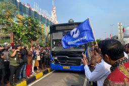 Transjabodetabek rute P11 Bogor-Blok M resmi beroperasi