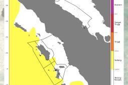 Tinggi gelombang di perairan timur Nias  berpotensi capai 2,5 meter