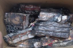 Polisi limpahkan 6.480 batang rokok ilegal ke Bea Cukai