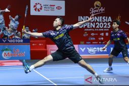 Sabar/Reza segel tiket ke perempat final Indonesia Open 2025