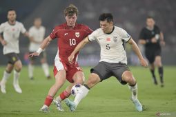 Penalti Ole Romeny bawa Indonesia unggul atas China di babak pertama