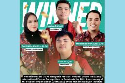 Mahasiswa FBIT UMPR  raih juara 3 kompetisi poster internasional