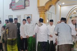 Bupati Batang Hari shalat Idul adha 1446 hijriah di Mesjid Miftahul Huda