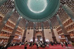 Jamaah penuhi Istiqlal untuk Shalat Idul Adha 1446 H