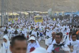Kemenag pastikan seluruh peserta haji telah wukuf dan berada di Mina