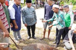 Wakil Bupati Murung Raya cek kelancaran pemotongan hewan kurban