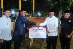 Pemkot Madiun salurkan 15 ekor hewan kurban ke warga dan panti asuhan