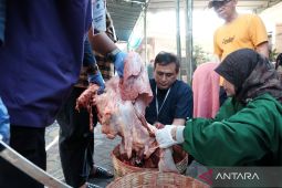 Dispaperta Sidoarjo pastikan hewan kurban di Sidoarjo aman dikonsumsi