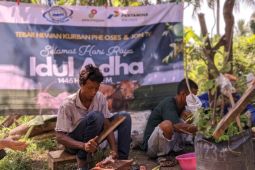 PHE OSES dan JON-TV Lampung berkolaborasi tebar hewan kurban