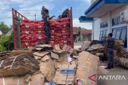 TNI AL gagalkan penyelundupan 11,1 ton bawang bombay