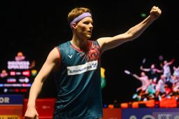 Anders Antonsen jegal Shi Yu Qi pertahankan gelar Indonesia Open 2025