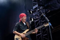 Yuke Sampurna Dewa 19 rayakan momen Idul Adha bareng keluarga di Tasikmalaya