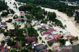 27 rumah di di empat desa Luwu Utara Sulsel terdampak bencana banjir dan longsor