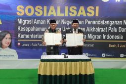 Kementerian-P2MI dan Unisa Palu tandatangani nota kesepahaman PMI