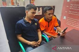 Dua kurir sabu-sabu 29 kg dan 39.000 butir ekstasi tampak tenang ketika dihukum mati