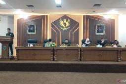 DPRD Batang Hari sampaikan pemandangan umum fraksi  terhadap nota pengantar Ranperda RTRW