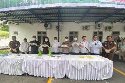 Kejari Serdang Bedagai  musnahkan barang bukti 118 perkara