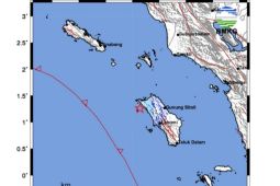 Gempa dangkal guncang Nias Utara akibat aktivitas Megathrust