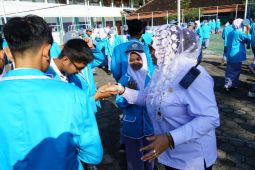 Kesbangpol sosialisasi pemberantasan peredaran narkoba ke pelajar