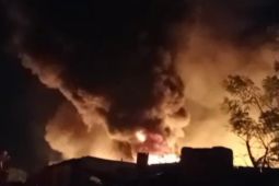 Gudang BBM di Bandarlampung terbakar, 11 mobil damkar dikerahkan