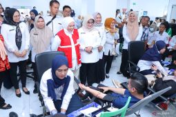 Dinkes Palembang jalankan program donor darah rutin tiga bulan sekali untuk tambah stok PMI
