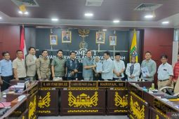 Panitia DOB Lampung Tenggara audiensi dengan Komisi I DPRD Lampung