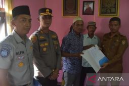 Wabup Katingan dampingi penyerahan santunan korban laka lantas