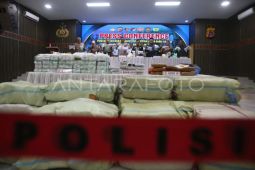 Pemusnahan narkotika jaringan internasional di Aceh