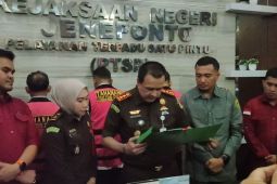 Kejari Jeneponto tahan tiga tersangka korupsi naskah ujian