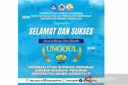 Program studi budidaya perairan FKTP UNG sukses meraih akreditasi unggul