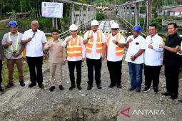 Gubernur Sumut "groundbreaking" Jembatan  Idano Noyo di Nias Barat
