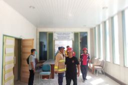 Ruang Media Center di gedung utama DPR Aceh terbakar