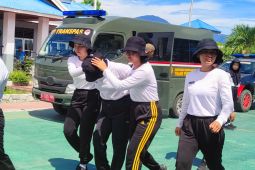 Ditjenpas-Sulteng gandeng Brimob simulasi pemindahan narapidana