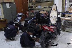 Gratis, Disnaker Kota Tangerang buka pelatihan tune up sepeda motor