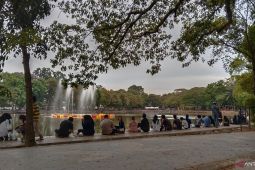 Taman Kambang Iwak lokasi  andalan libur akhir pekan di Palembang