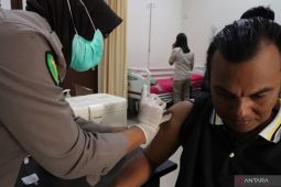 RS Bhayangkara Balikpapan gelar vaksinasi gratis sambut HUT Polri