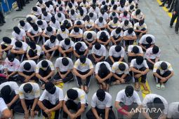 100 napi narkoba di Sumut dipindahkan ke Lapas Nusakambangan