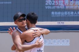 Bintang/Sofyan melaju ke final BPT Futures Qingdao usai kalahkan tuan rumah